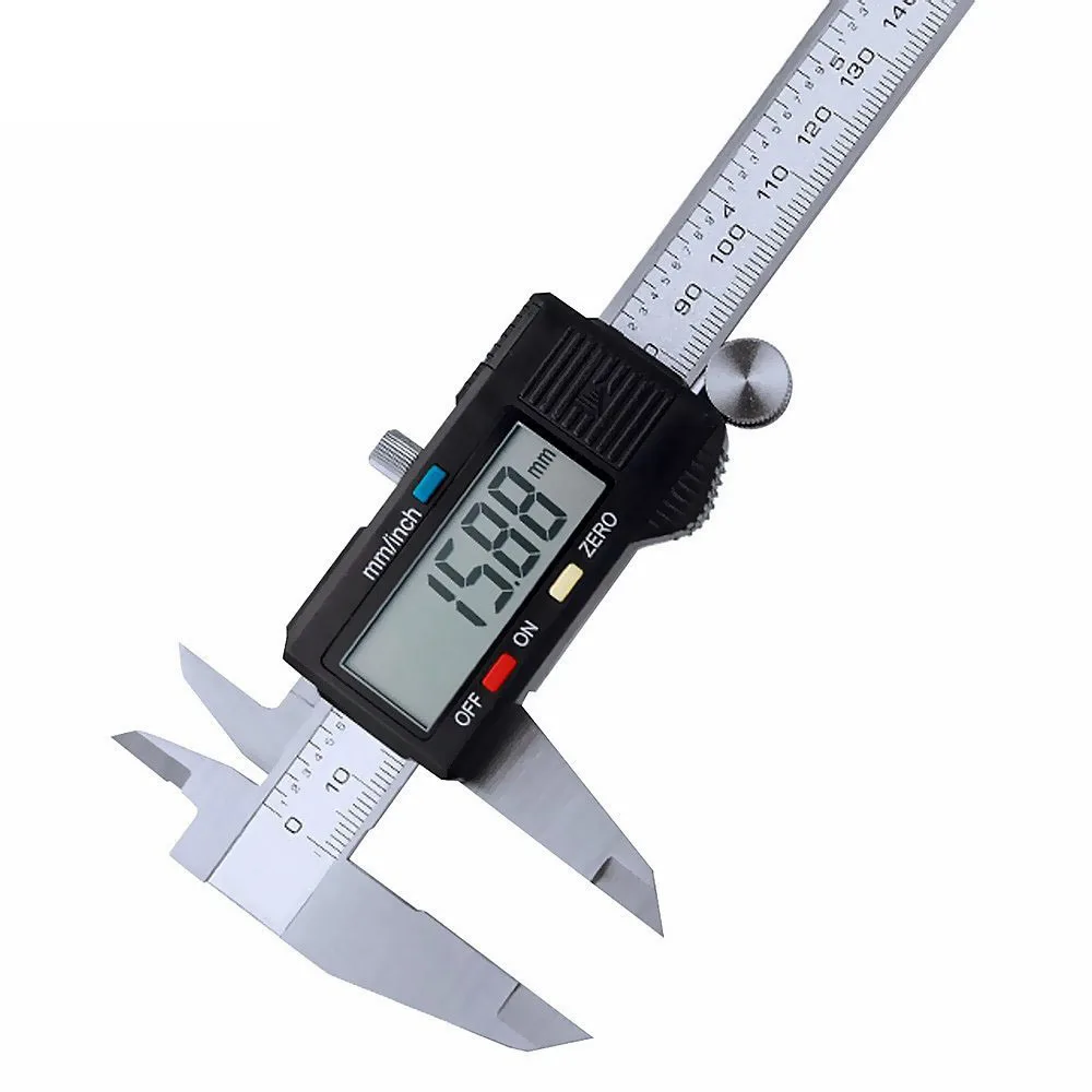 Digital Caliper 150Mm Stainless Steel - 高精度デジタルノギス 0-150mm 0-300mm ステンレス製 LCDディスプレイ 0.01mm