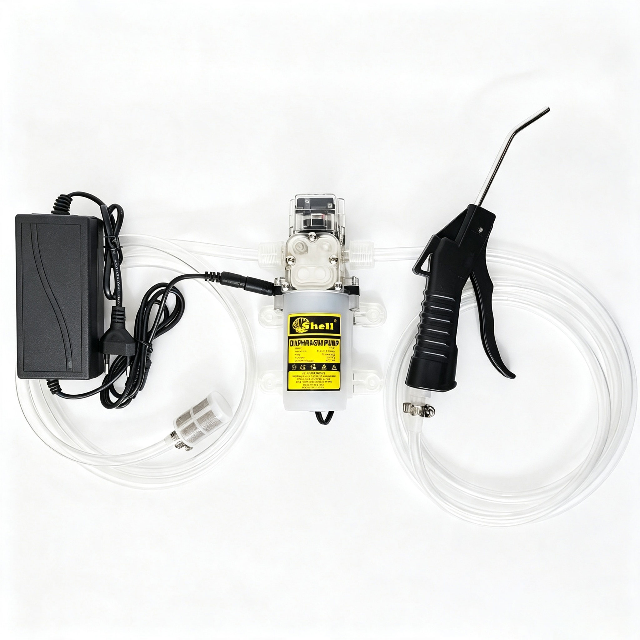 12V 80W 食品グレードダイヤフラムポンプ 自己吸い上げ - Mini Peristaltic Pump 12V のレビューと価格