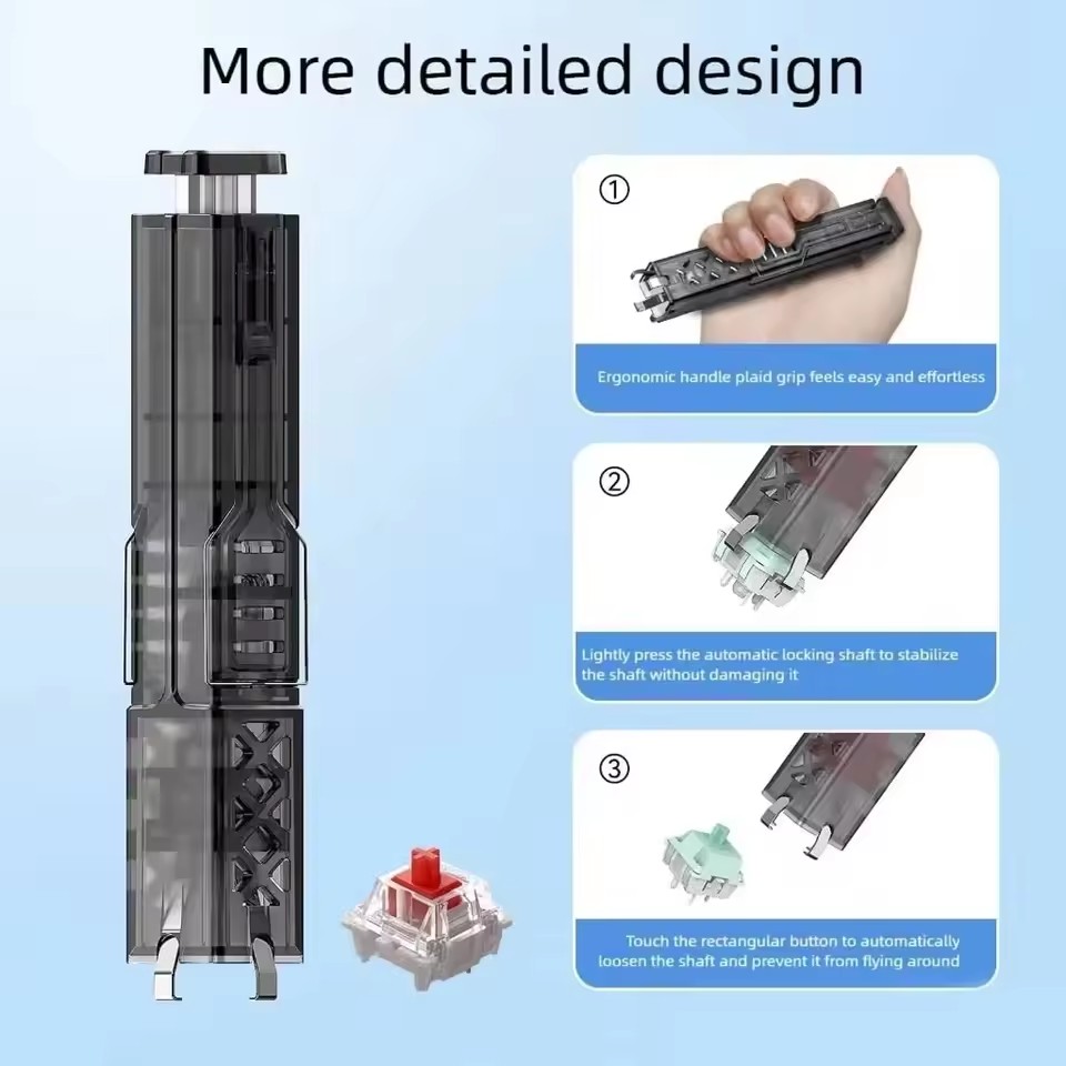 1/2個入り スイッチプーラー、メカニカルキーボード用キーキ - Industrial Tools のレビューと価格