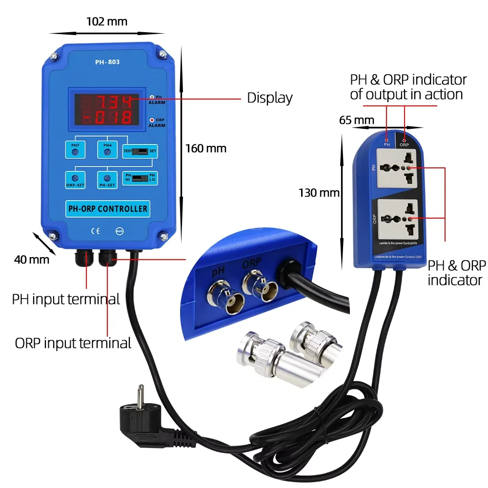 デジタルpHコントローラー、pHメーター、水質検査器、酸度測 - Ph Meter Digital Water Tester のレビューと価格