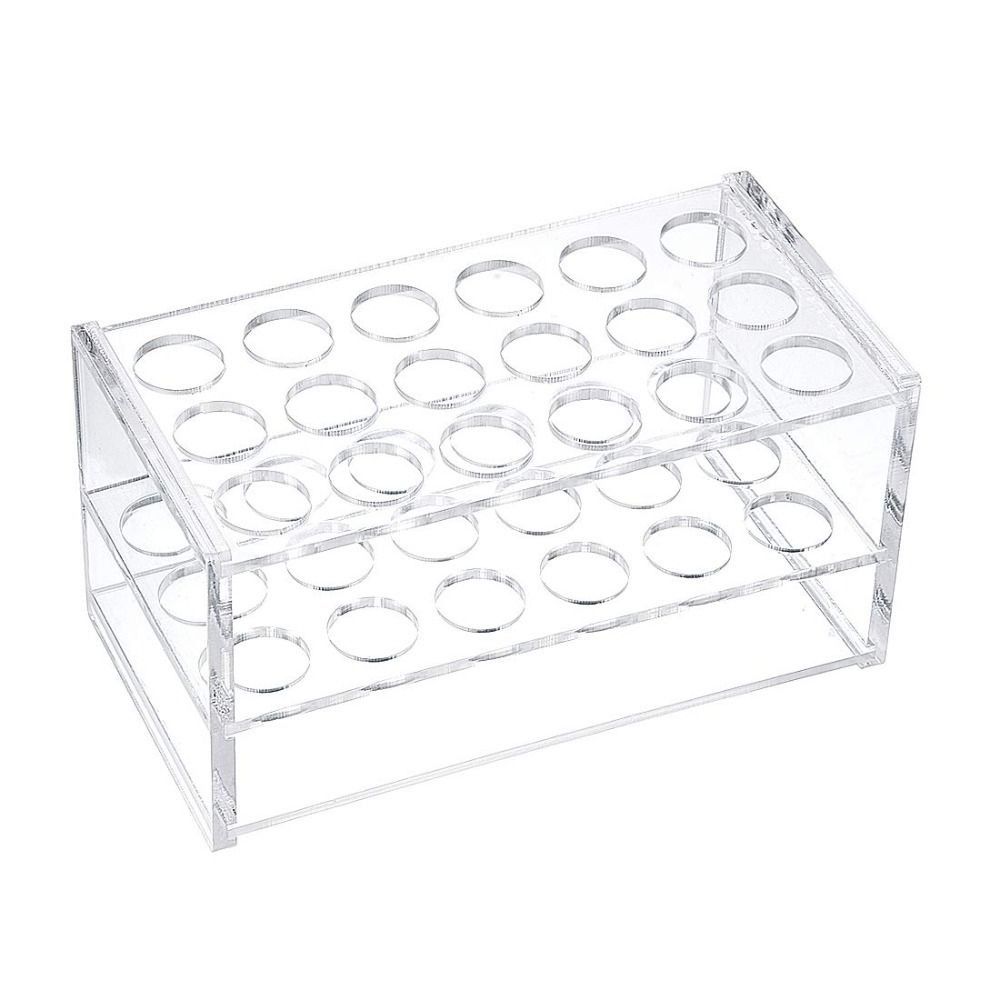 新しいアクリル試験管ラックホルダー透明 24 穴 40 穴複 - Lab Equipment のレビューと価格