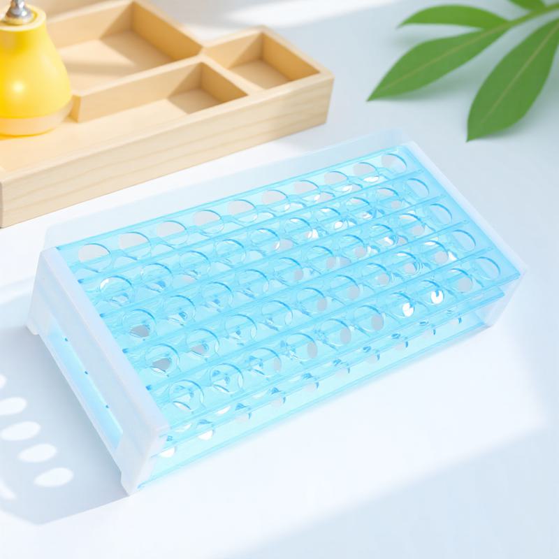 試験管立て 3段式 プラスチック製 15mm試験管用 取り外 - Lab Equipment のレビューと価格