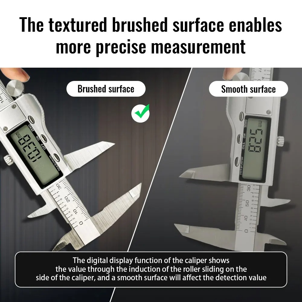 6インチ（150mm）デジタルノギス、ステンレス製マイクロメ - Digital Caliper 150Mm Stainless Steel のレビューと価格